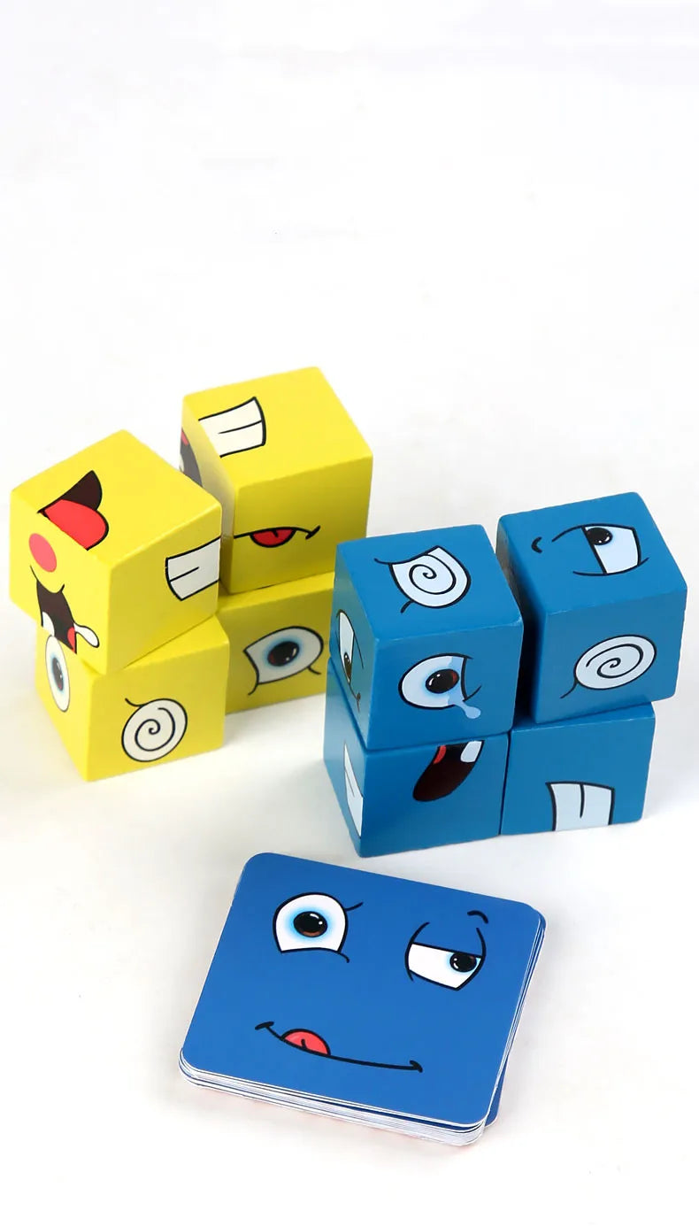 Face Change Expression Puzzle Game for Kids 5-12+ Years