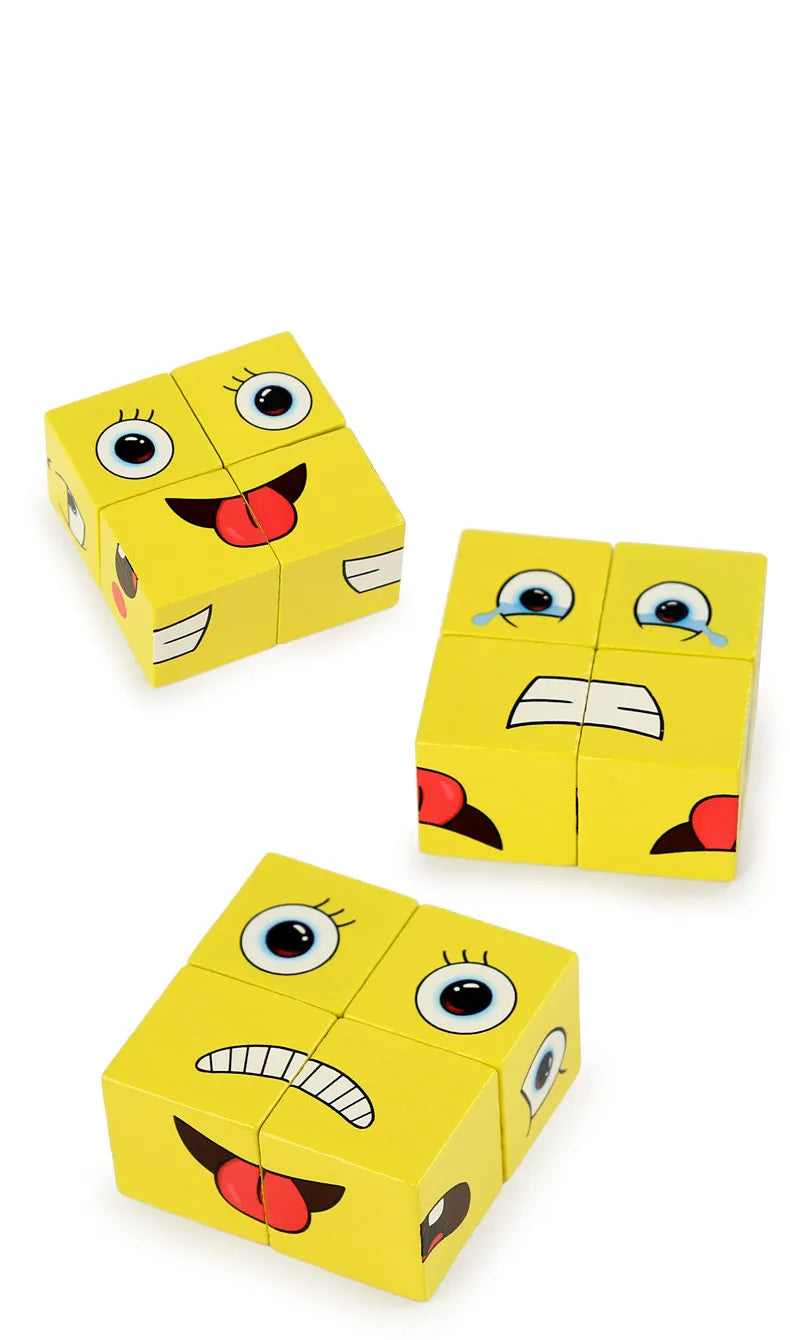 Face Change Expression Puzzle Game for Kids 5-12+ Years