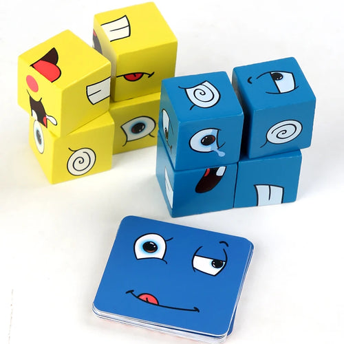 Face Change Expression Puzzle Game for Kids 5-12+ Years